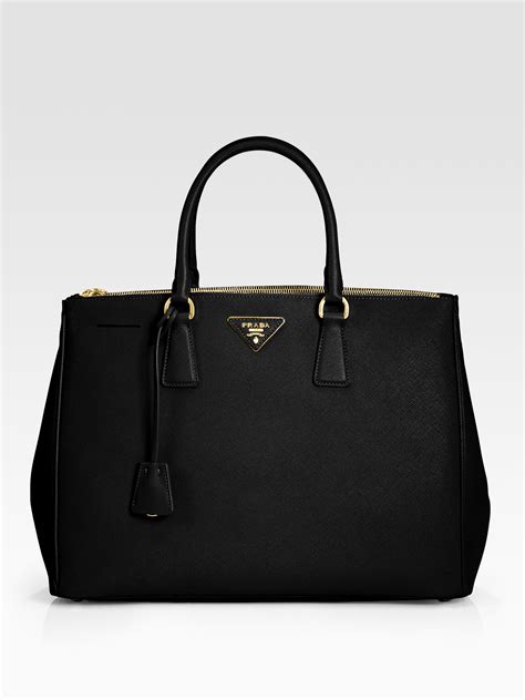 prada saffiano lux bn1801|Prada Saffiano Lux Double Zip tote Nero BN1801 .